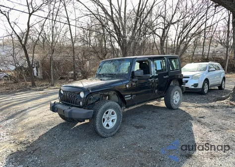 2014 Jeep Wrangler Unlimited Sport z USA, uszkodzony, nr VIN 1C4BJWDGXEL320724